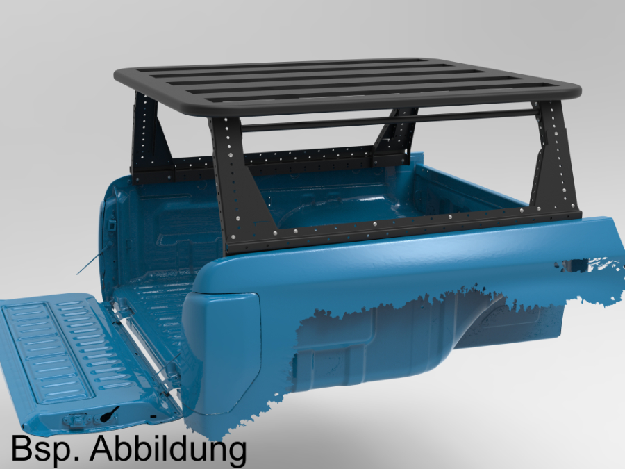 Muli-Rack System ''hoch'' Ranger & Amarok inkl. 1 Pioneer 6 Plattform 1500x1430mm