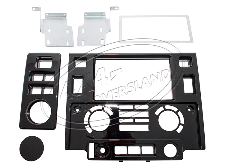 Einbaublende Doppel Din Defender TD4 Land Rover Radio