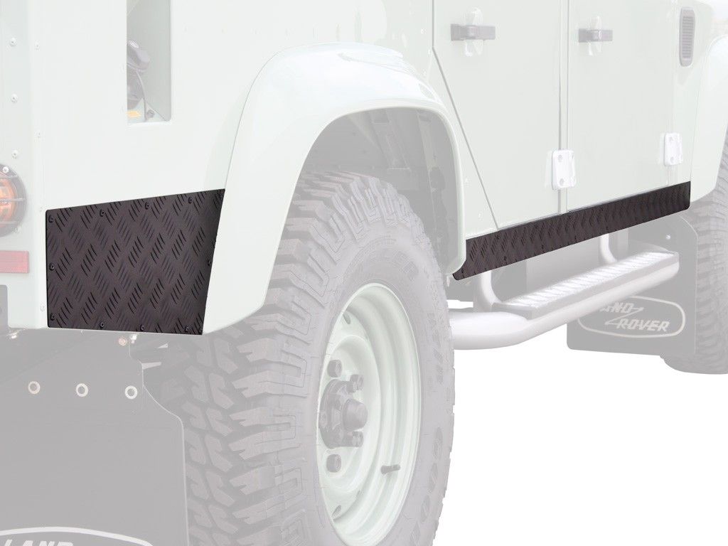 Defender 110 (1983-2016) Schwellerschutz / schwarz