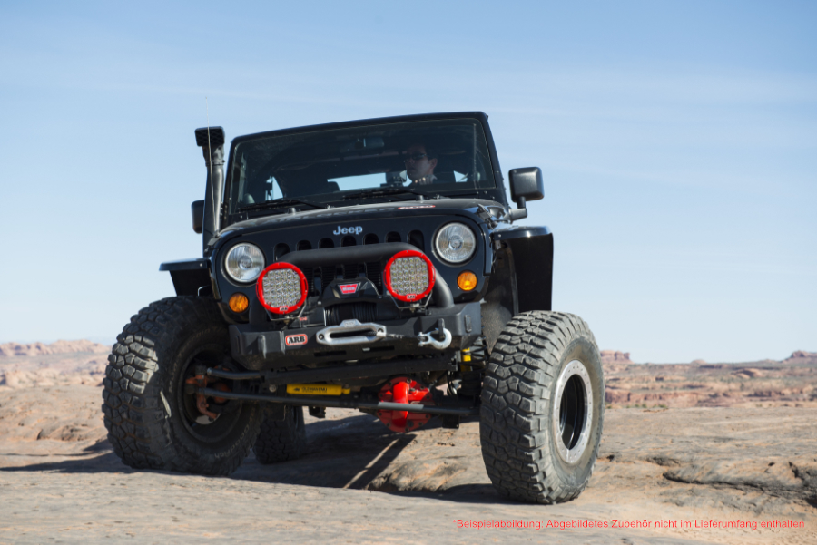 ARB Windenstoßstange Jeep Wrangler JK ab 07, schwarz pulverbeschichtet, Stubby