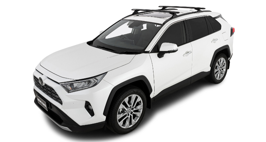 Rhino Rack Vortex Querträger (2) 1260mm, Toyota RAV4,XA50, 05/19->, m.Reling