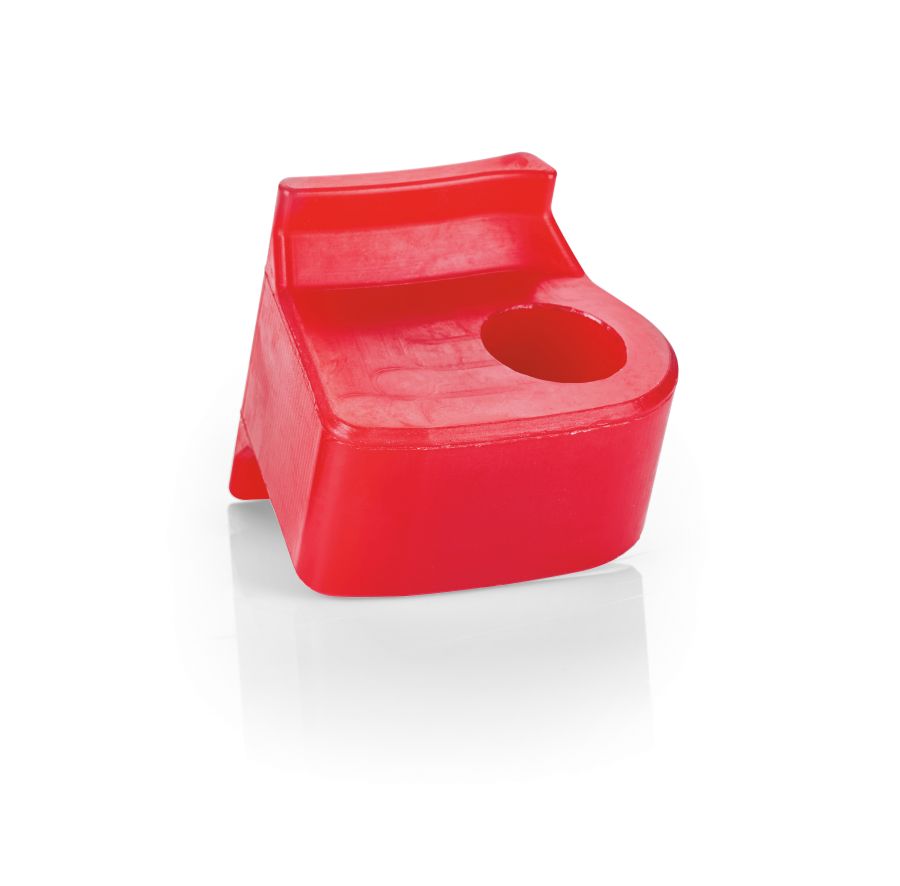 WARN EPIC Hyperlink Isolator aus PU, rot
