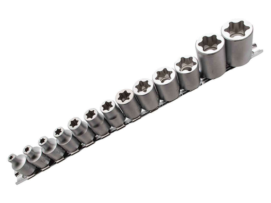 Flachprofil-Sternschlüssel-Set