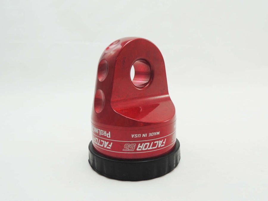 ''FACTOR 55'' PROLINK XXL WINCH SHACKLE MOUNT, RED
