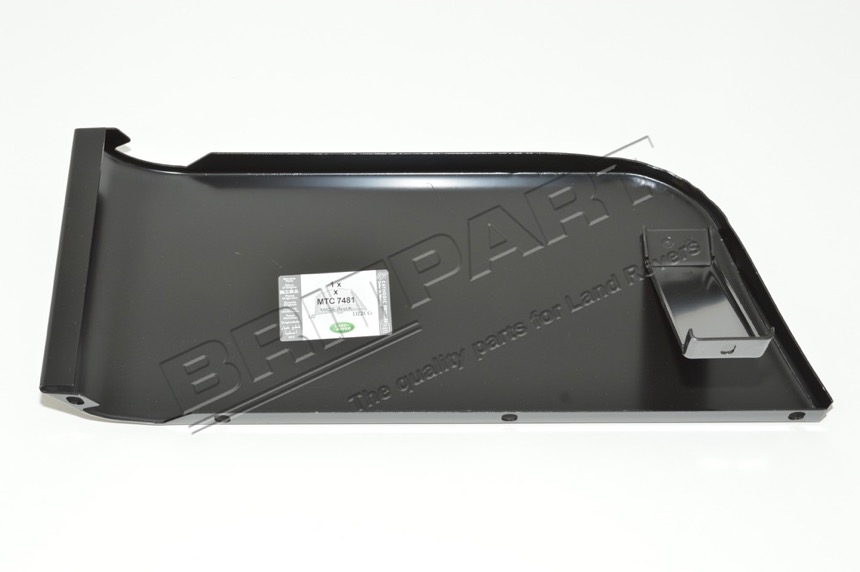 Abschirmblech hinten links 110er HICAP