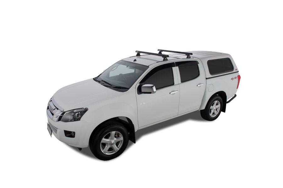 Rhino Rack HD Querträger 1250mm, Schienen, Isuzu DMAX `12-`12/2020, Doka