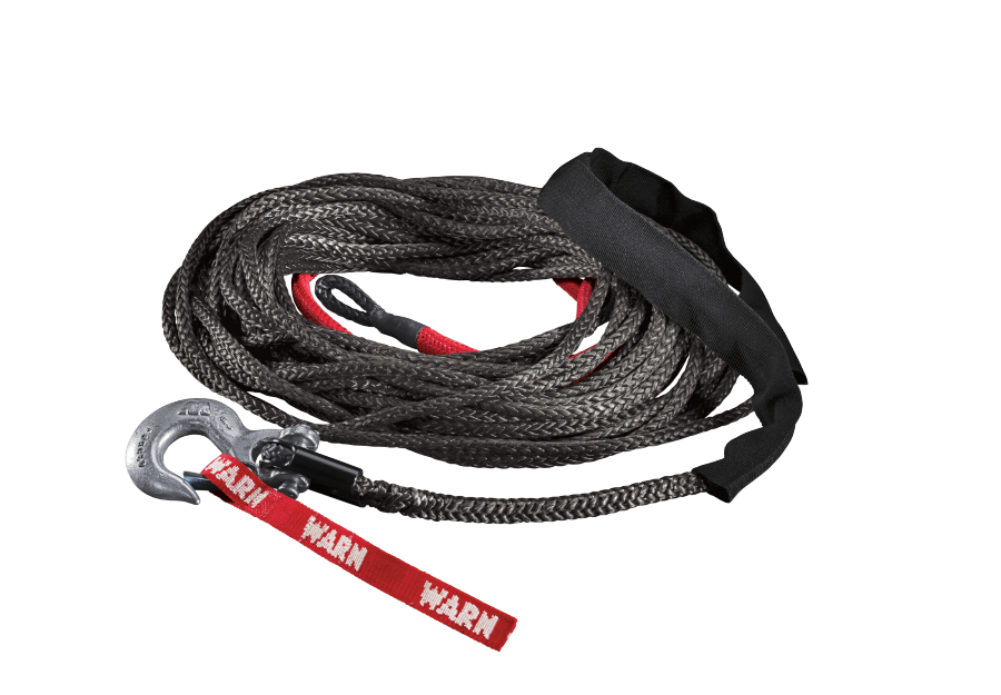 WARN Spydura Kunststoffseil 30m x 9.5mm, incl. Haken
