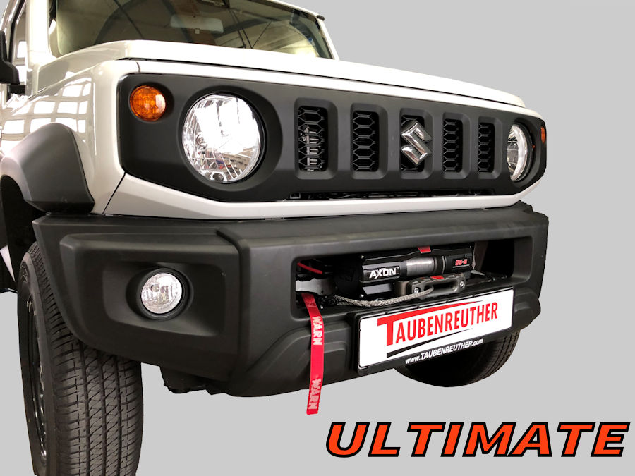 Seilwinden Set Suzuki Jimny GJ ab 2018, inkl. WARN AXON 55-S