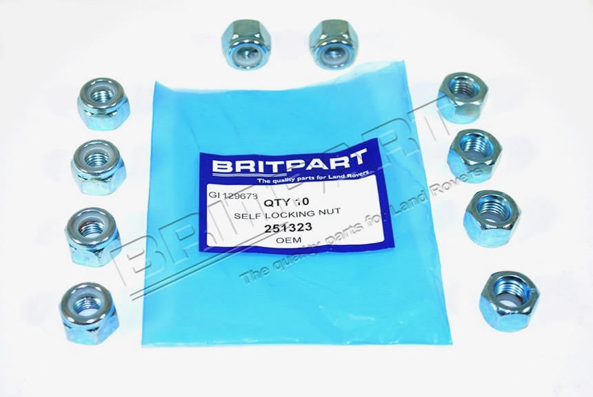 251323 Mutter 7/16"BSF Federbuegel Blattfeder selbstsichernd