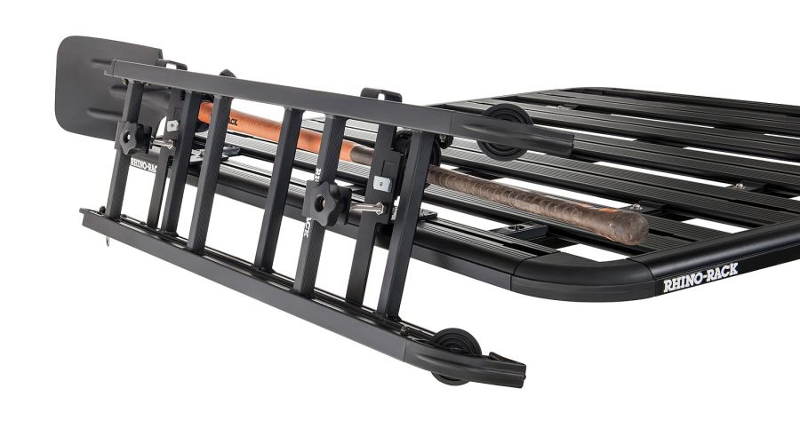 Halter für faltbare Leiter (RAFL) seitlich an Pioneer Dachträger