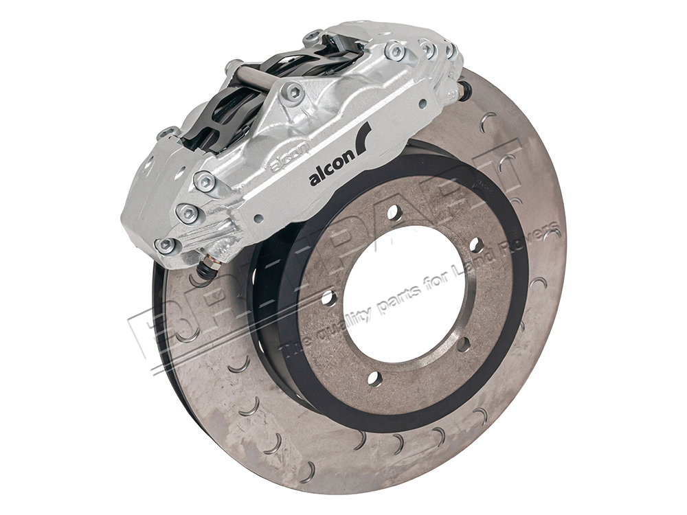 Alcon 16" Bremsanlage Silber (4 Kolben) für vorne