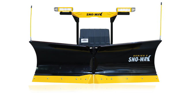 SNO-WAY V-Schneepflug Serie 22-2, 224x55cm mit E.S.S System