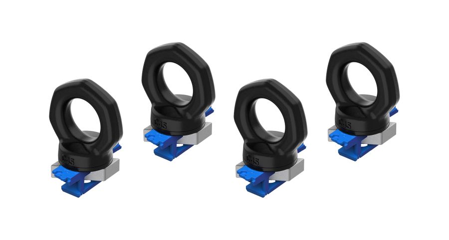 Rhino Rack Zwifloc Ringschrauben (4 Stk.) für Pioneer, Reconn & Vortex