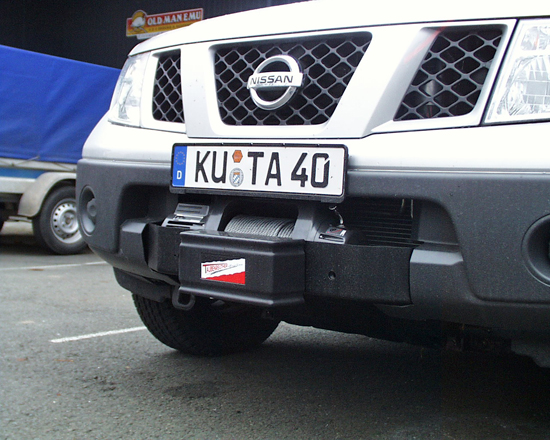 Windenanbausatz Nissan D40, Pathfinder, alle BJ, nur 2.5 l Diesel, M6000-XP 9.5
