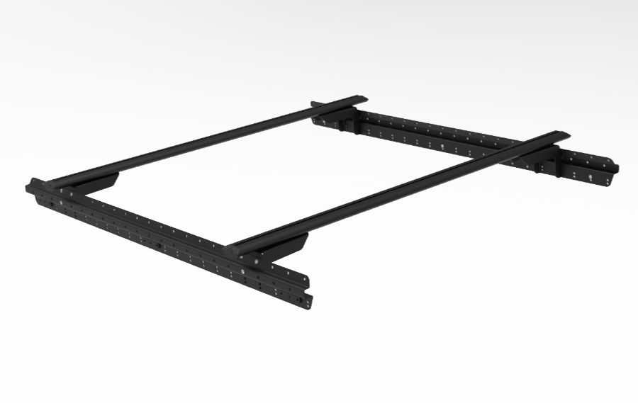 Muli-Rack System ''flach'' XtraCab, inkl. 2 Rhino Rack Sportz Querträger
