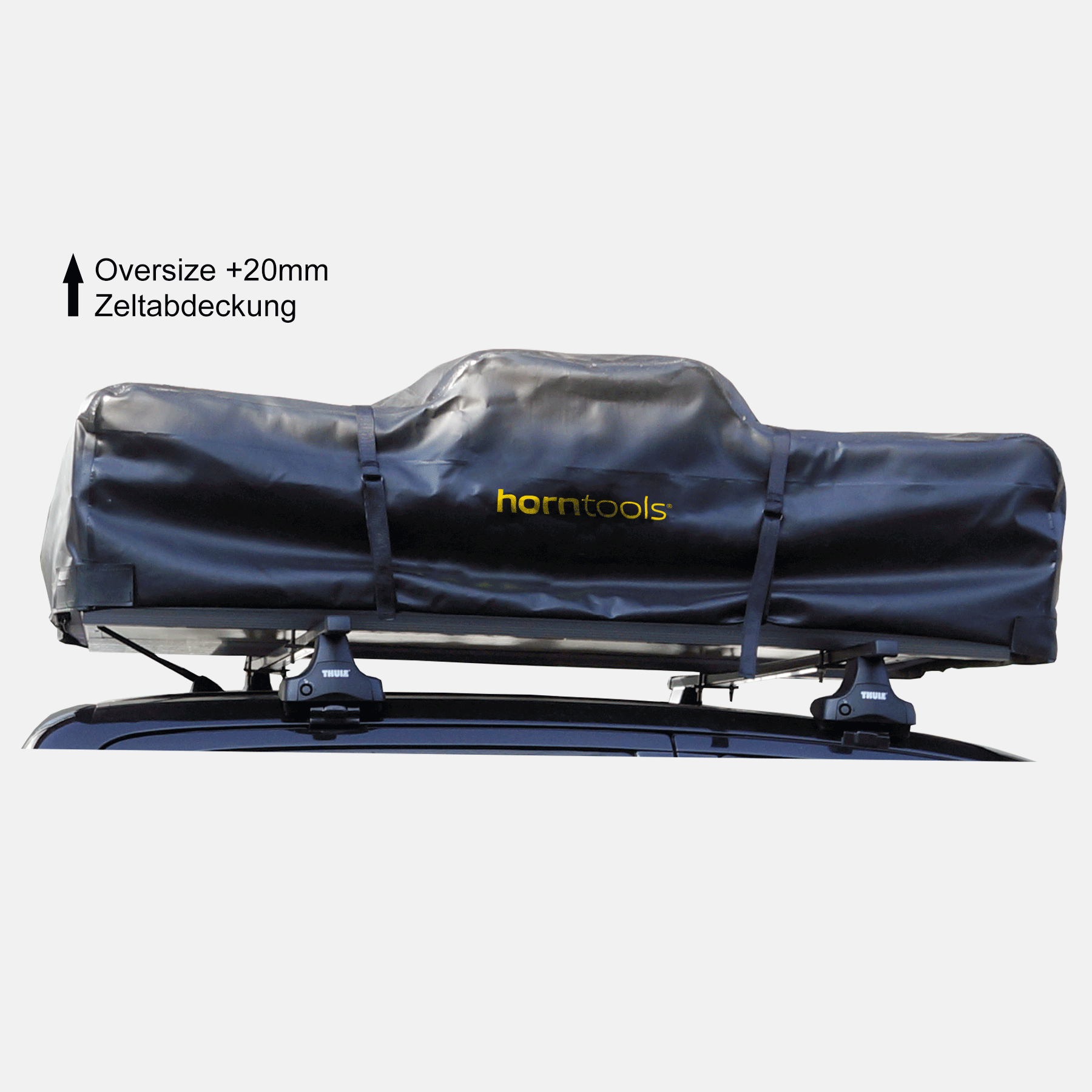 horntools Dachzelt Abdeckung Oversize für Desert 140cm