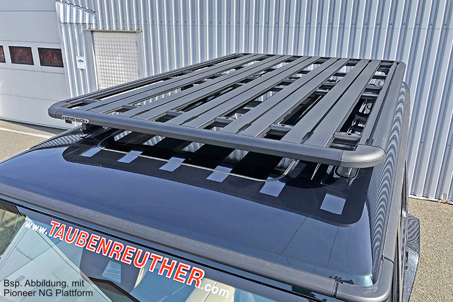 Rhino Rack Pioneer 6 Plattform 2100x1430 Mercedes G 463A ab `19, inkl. Fußkit