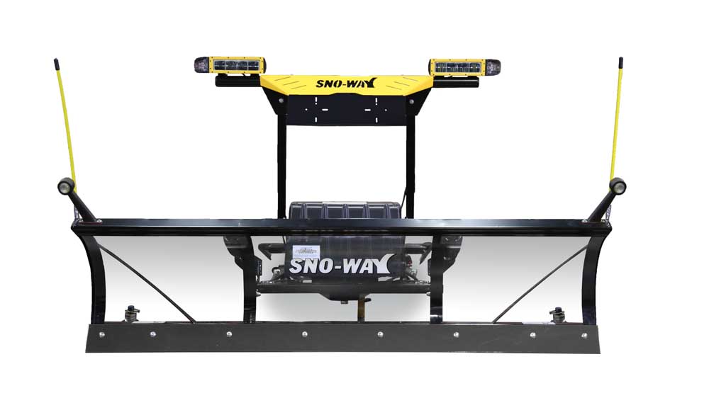 SNO-WAY Schneepflug Serie 22-2, 203x55cm mit Niveauausgleich & E.S.S System