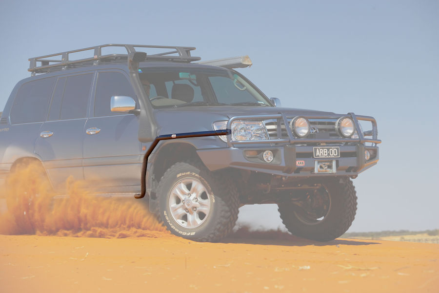 ARB-Side Rails Toyota HZJ 105 vorne, nur mit 2-4413210 montierbar