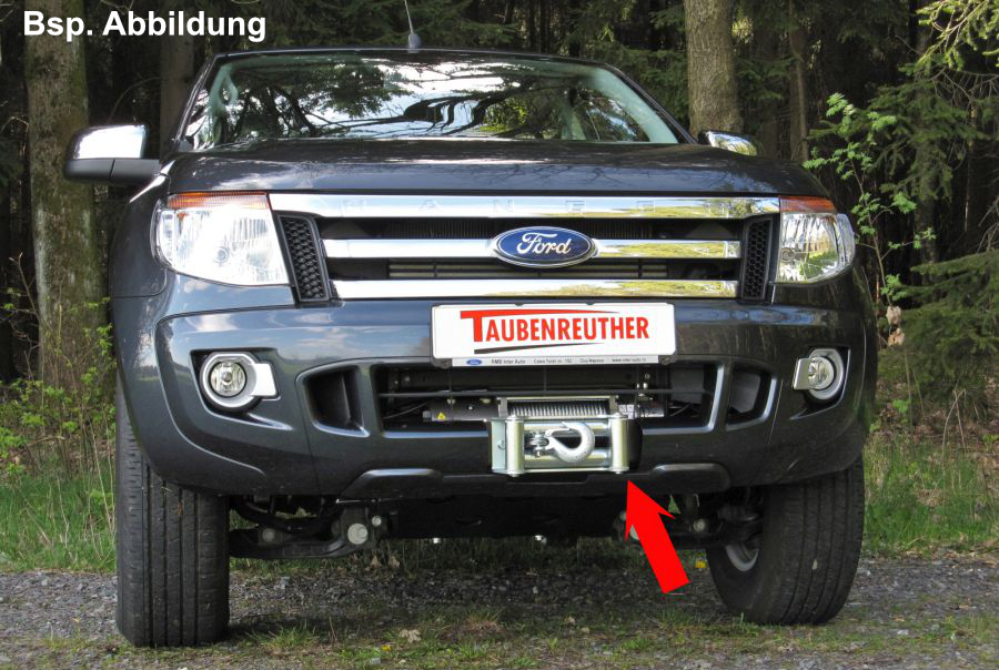 Seilwinden Set Ford Ranger `12-`19 inkl. V8500