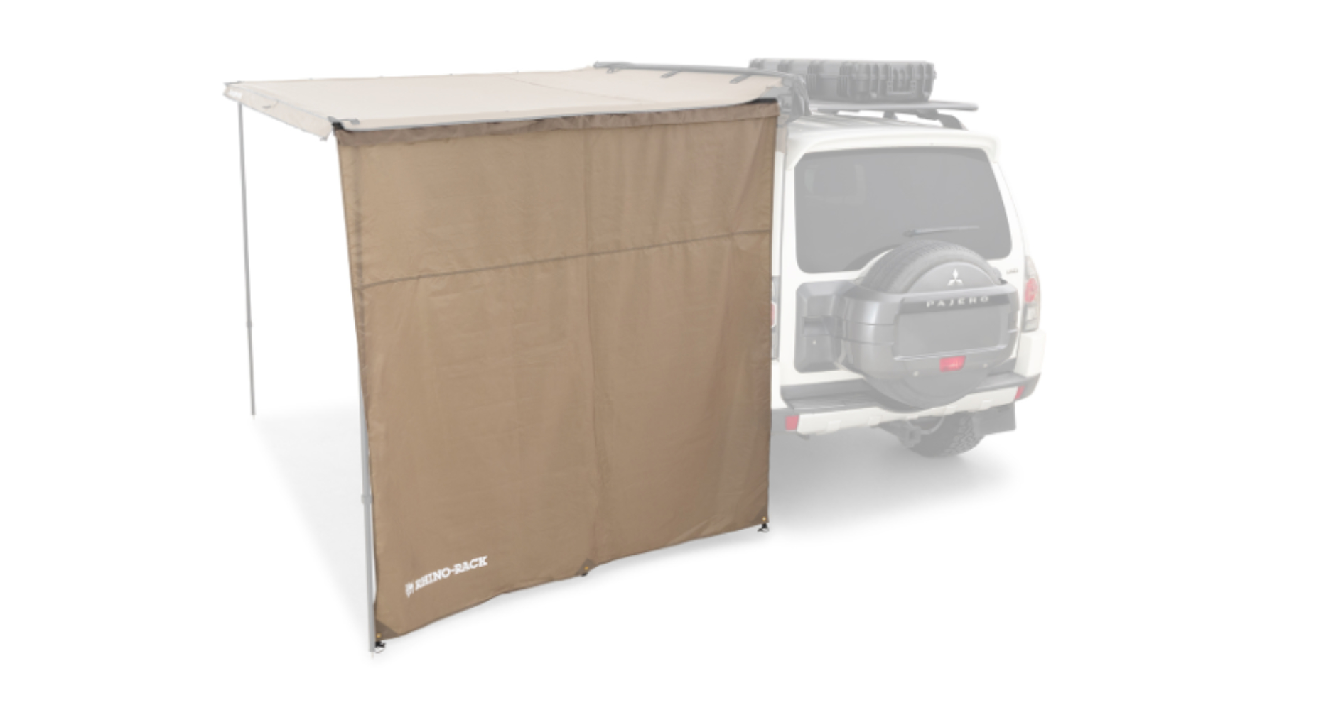Rhino Rack Frontteil 2m für Sunseeker 2m & Seitenteil für Sunseeker 2m & 2.5m