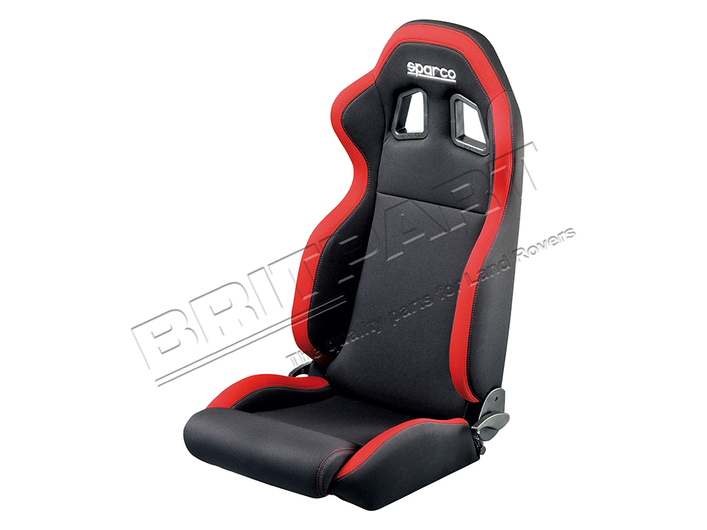 Sparco Schalensitz Defender schwarz/rot