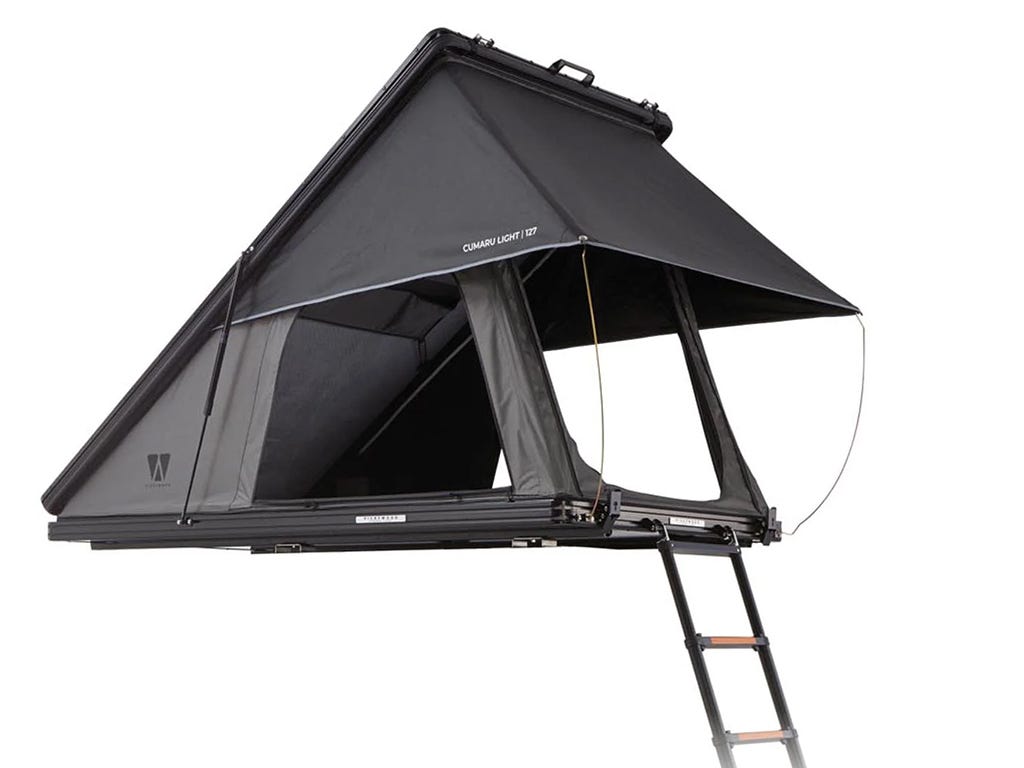 Alu Triangle Hartschalen Dachzelt CUMARU LIGHT 127 ECO