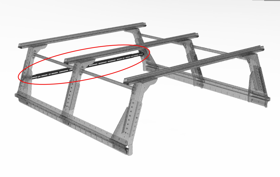 Muli-Rack Schutzverstrebung & Träger für Schutzblech 55-01-0160