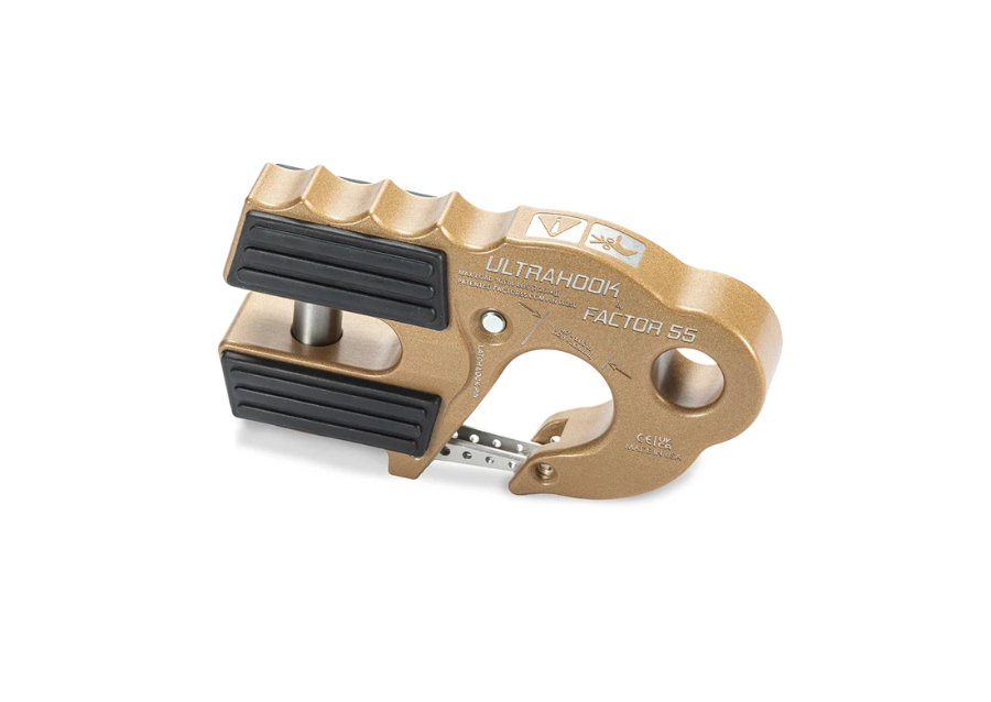''FACTOR 55'' ULTRAHOOK WINCH HOOK WITH SHACKLE MOUNT, BRONZE