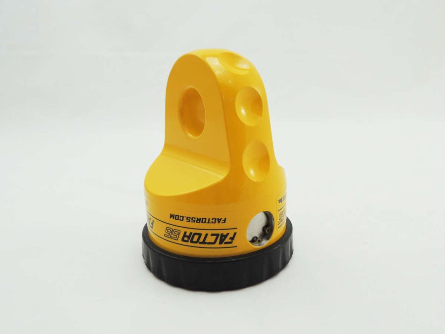 ''FACTOR 55'' PROLINK XXL WINCH SHACKLE MOUNT, YELLOW