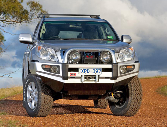 ARB-Saharabar Toyota J150 bis `12/13 o. Parksensor ohne Bügel und Gummipuffer