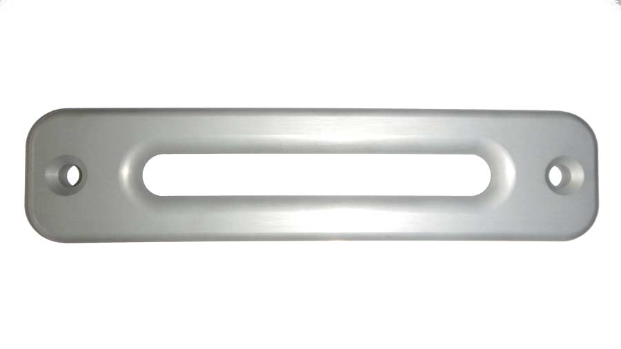 Aluseilfenster LA 254mm silber eloxiert, für Kunststoffseil