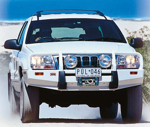 ARB Windenstoßstange Grand Cherokee WJ, #3450100, f. WARN CE-M6000-CEXP9.5