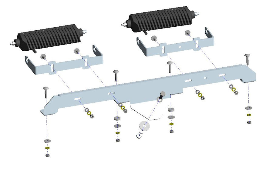 Scheinwerfer-Set Isuzu D-Max `17-12/20 inkl. 2 Stk. Osram SX180-SP (REF.NO.10)