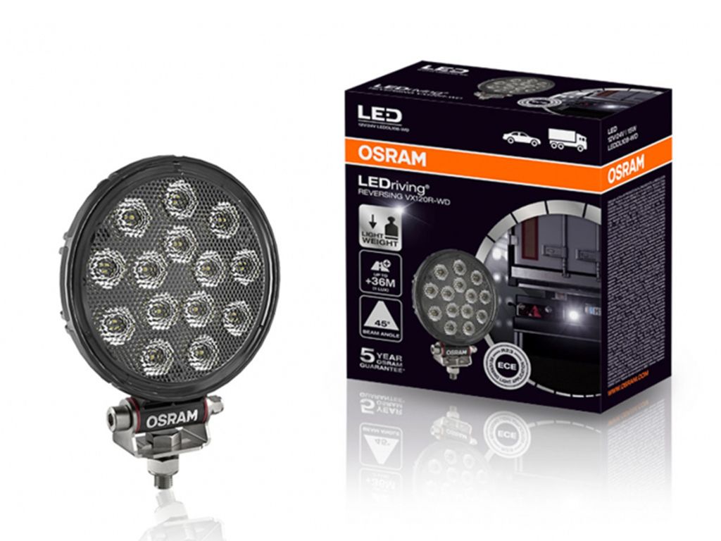 Osram 5" LED Rückfahrscheinwerfer VX120R-WD / 12V / 24V / Weitwinkel