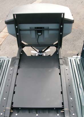 Adapter für Sno-Way Streuer 250 l, für Pickup Ladefläche Adapter für Sno-Way Streuer 250 l, für Pickup Ladefläche