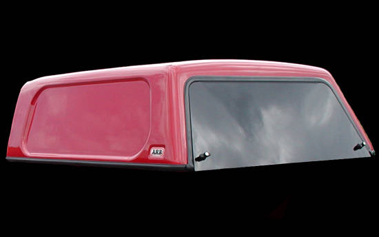 Basic Hardtop für Ford Ranger `12 - `23 2AB Doka flach seitlich geschlossen