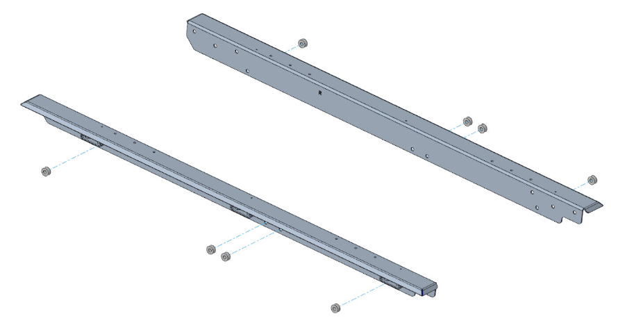 Adapterkit Muli-Rack für Ranger ab `23, Raptor ab 11/22 & Amarok ab `23
