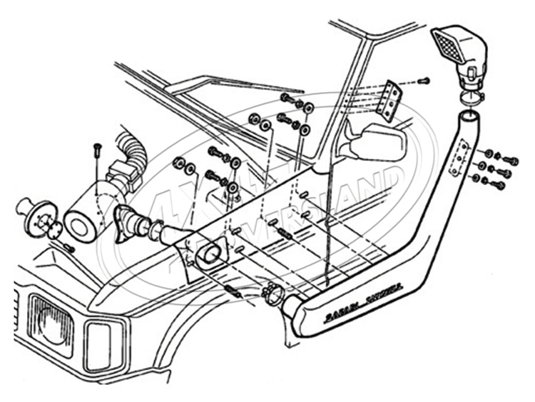 Schnorchel V8 90-94