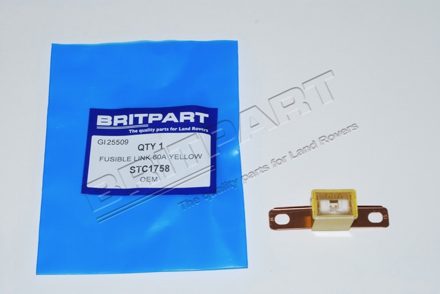 STC1758 Leitungssicherung 60A Gelb Defender, Discovery 1, RR Klassik