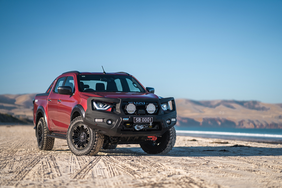 ARB-Spartan Bar Isuzu D-Max ab 20 mit Seilwindenaufnahme, schwarz