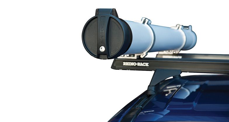 Rhino Rack Rohrverschlußkappen (2) 110mm, schwarz, abschließbar