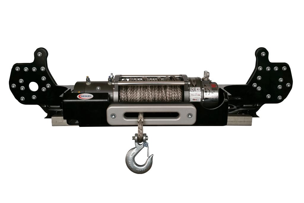 Seilwinden-Set VW T6.1, inkl. WARN M8000, Kunststoffseil & Seilfenster