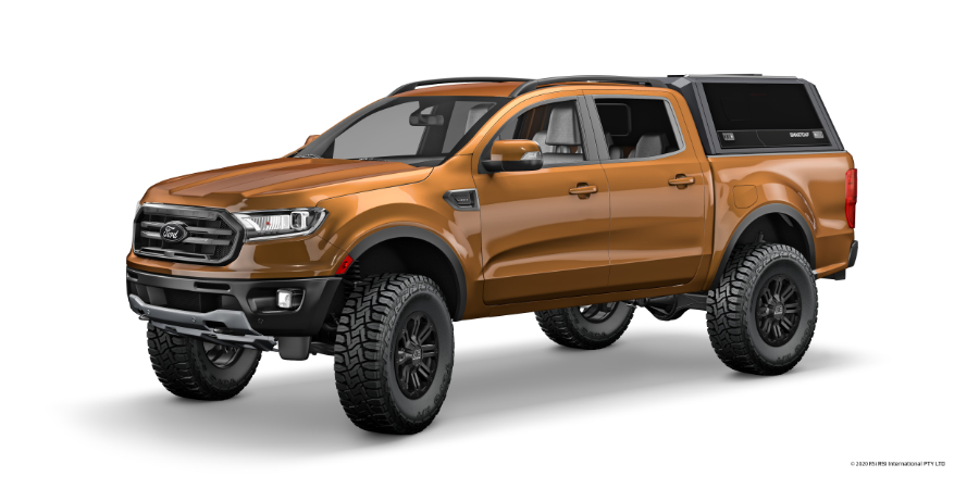 RSI EVO Sport Ford Ranger Raptor 19 - 11/2022, Doppelkabine, mattschwarz