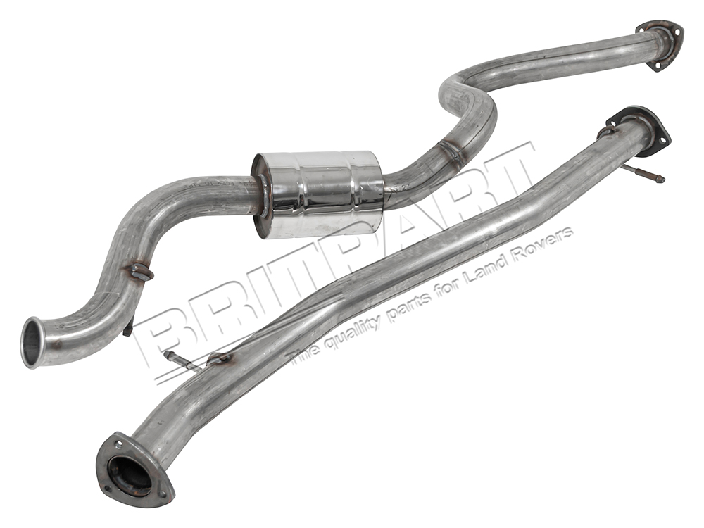 Edelstahl Abgasanlage Sport Defender 110 2.4