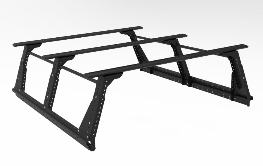 Muli-Rack System ''hoch'' XtraCab, inkl. 3 Rhino Rack Sportz Querträger