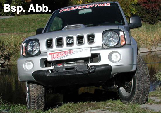Windenanbausatz Suzuki Jimny Benziner, ohne Seilwinde