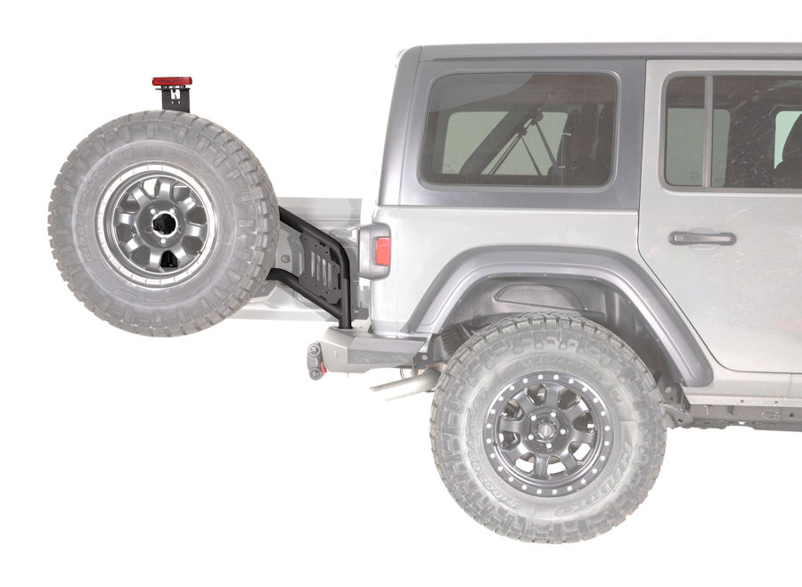 WARN Reserveradträger für Jeep Wrangler JL Heckstoßstange 1-102190