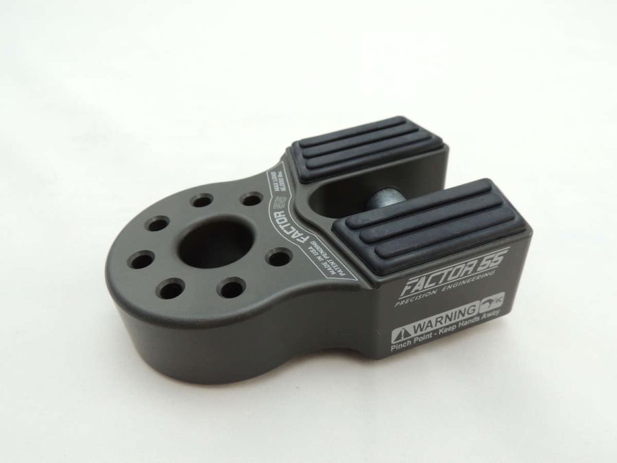 ''FACTOR 55'' FLATLINK WINCH SHACKLE MOUNT GRAY