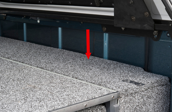 Abdeckung Outback Schublade seitlich Toyota Hilux `15->, Doppelkabine